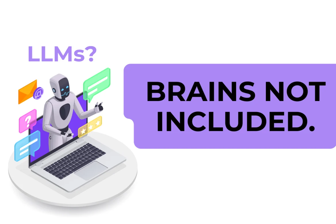 Clearing the Difference Between LLMs and Intelligence For Once & For All