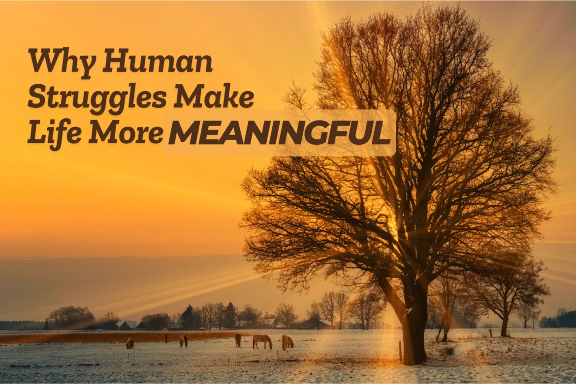 Why Human Struggles Make Life More Meaningful