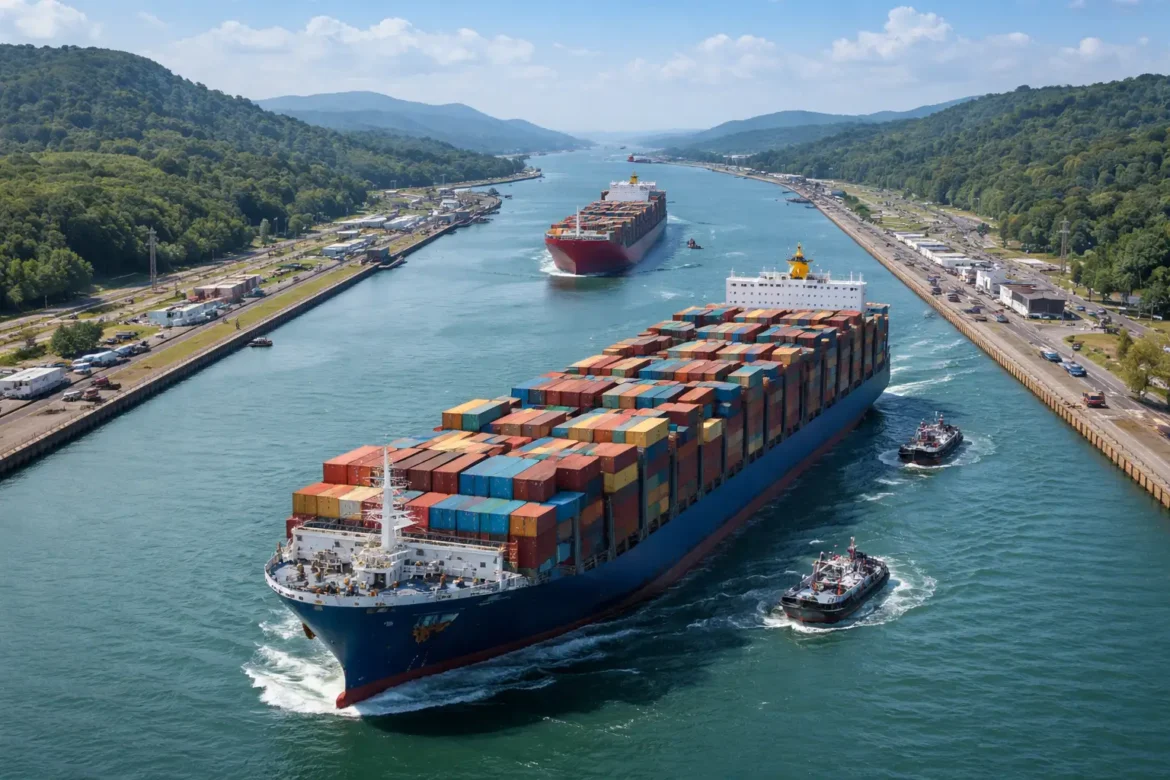 How Much Global Trade Passes Through the Panama and Suez Canals?