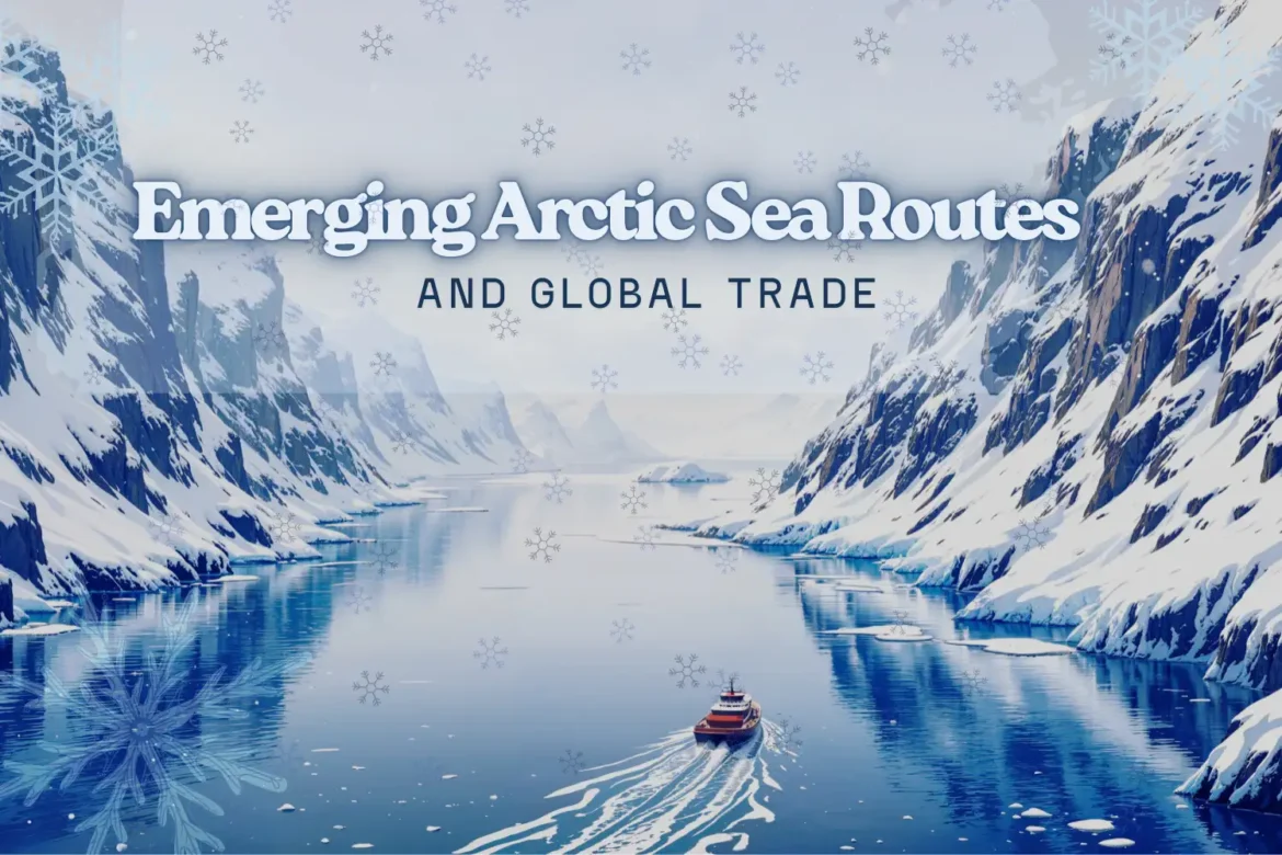 Possible New Sea Routes if the Arctic Melts